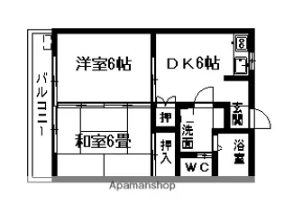 フォレストBC【403号室】の間取り