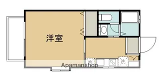 クアトロK【201号室】の間取り