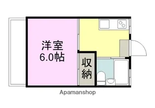 菊池ビル【203号室】の間取り