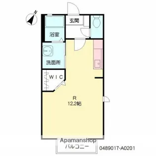 エスポワールエテルネルⅡ【2階】の間取り