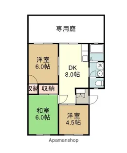 すみれハウス【102号室】の間取り