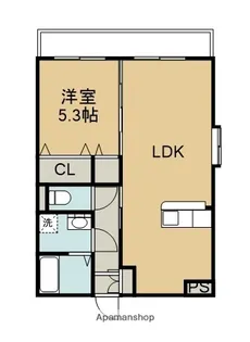 ユーミー葵【1階】の間取り