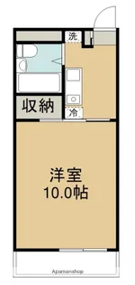 サンハイツ鶴崎【604号室】の間取り