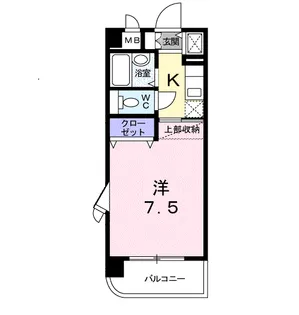 アムール・SKR【4階】の間取り