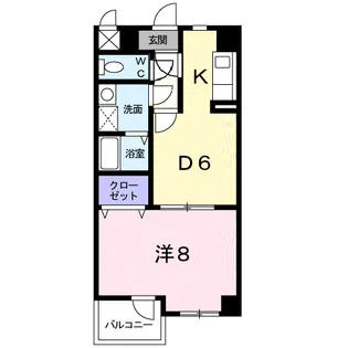 日吉マナーハウス【2階】の間取り