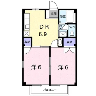 アクティブ・セキ【2階】の間取り