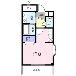 プレパルク【2階】の間取り