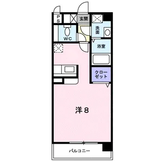 GRACE 下郡【3階】の間取り