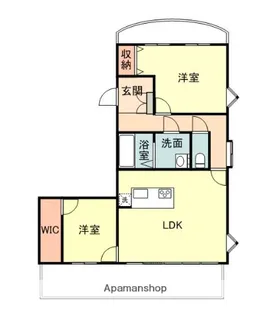 リルームス高城駅前【701号室】の間取り