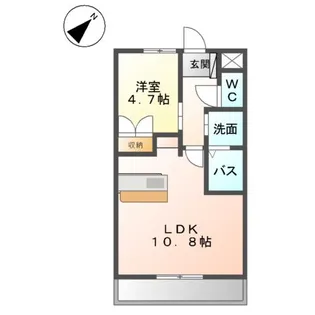 サンライズ 栄光【00206号室】の間取り
