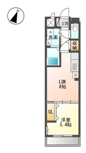 グランチェスタTHM【1階】の間取り