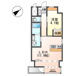 SEIKO BLD【3階】の間取り