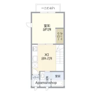 HARUTO津守【203号室】の間取り