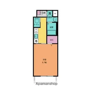 GRAND JADE中央町【302号室】の間取り