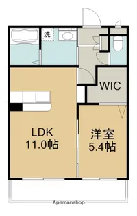 レモンテラスHASAMAⅡ【2階】の間取り