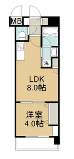 サンロージュ大分駅前【10階】の間取り