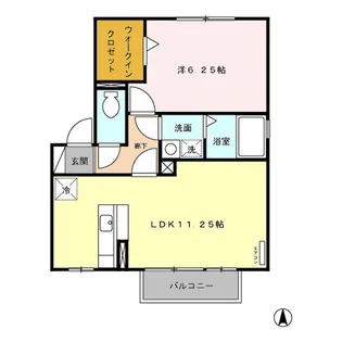 ベラビスタ【2階】の間取り