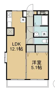 ユーミーマンションバウムⅠ【3階】の間取り