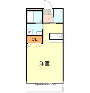プレミール12番館【203号室】の間取り