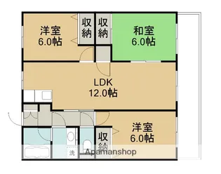 フォレストI【202号室】の間取り