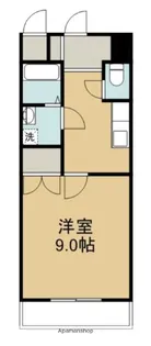 トレステーラ鶴崎【3階】の間取り