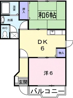 セレーネ310 B【1階】の間取り