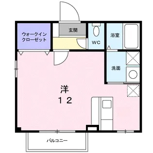 アルモニー【1階】の間取り