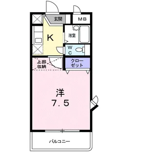 GRACE ONE【4階】の間取り