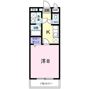 MILD.A【1階】の間取り