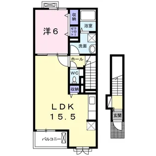 サニーブロッサム【2階】の間取り