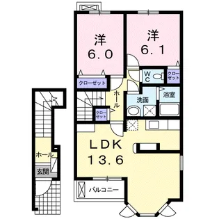 CHICOPLACE【2階】の間取り