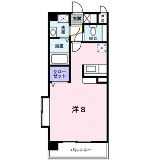GRACE 下郡【3階】の間取り