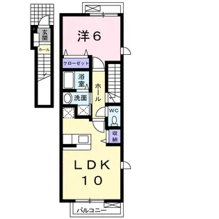 J FESTA Ⅰ【2階】の間取り