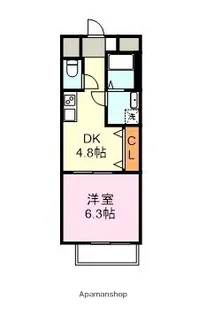 IMASA MORUGEN壱番館【5階】の間取り