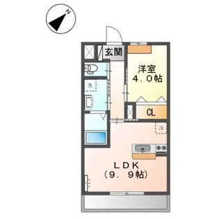 グレーシア【2階】の間取り