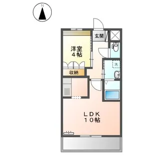 アルヴィータ【00106号室】の間取り