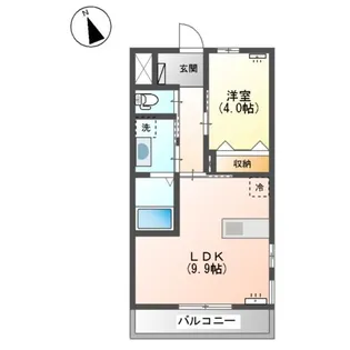 グレイス ヴィラⅢ【1階】の間取り