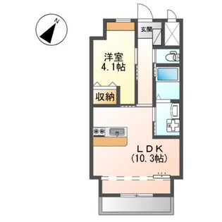 SEIKO BLD【10階】の間取り