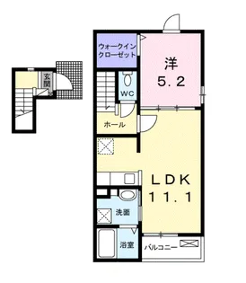 グランシーダ ルーツ【2階】の間取り