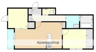 大分県大分市中島東2丁目【アパート】の間取り
