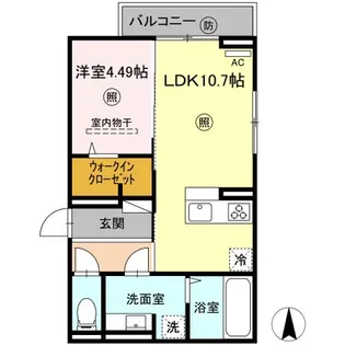アン・シャトウⅣ【3階】の間取り