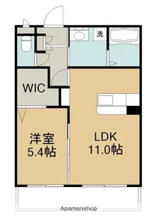 レモンテラスHASAMAⅡ【4階】の間取り
