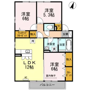 グラン・ガーデン I【2階】の間取り