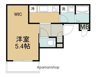 G−STAGE大道【1階】の間取り