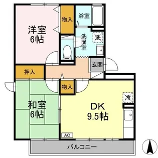 こくが上野坂【2階】の間取り
