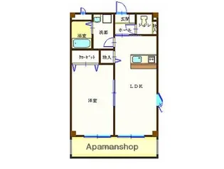 プレミール8番館【301号室】の間取り