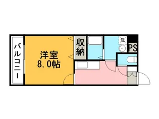 LEVIAS【302号室】の間取り