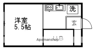 アーバン桜ヶ丘【1階】の間取り