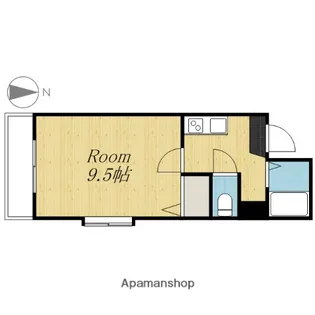 リベルテ【601号室】の間取り