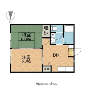 ディアス木元【103号室】の間取り